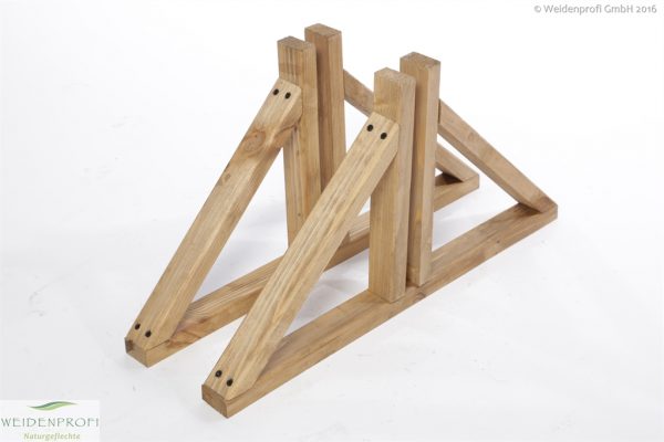 Standfuß aus Holz für Paravent Elegant und Solid